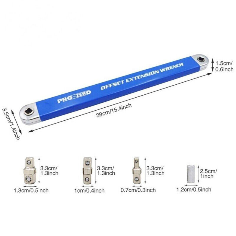 Spanner Extension Ratchet Wrench Set