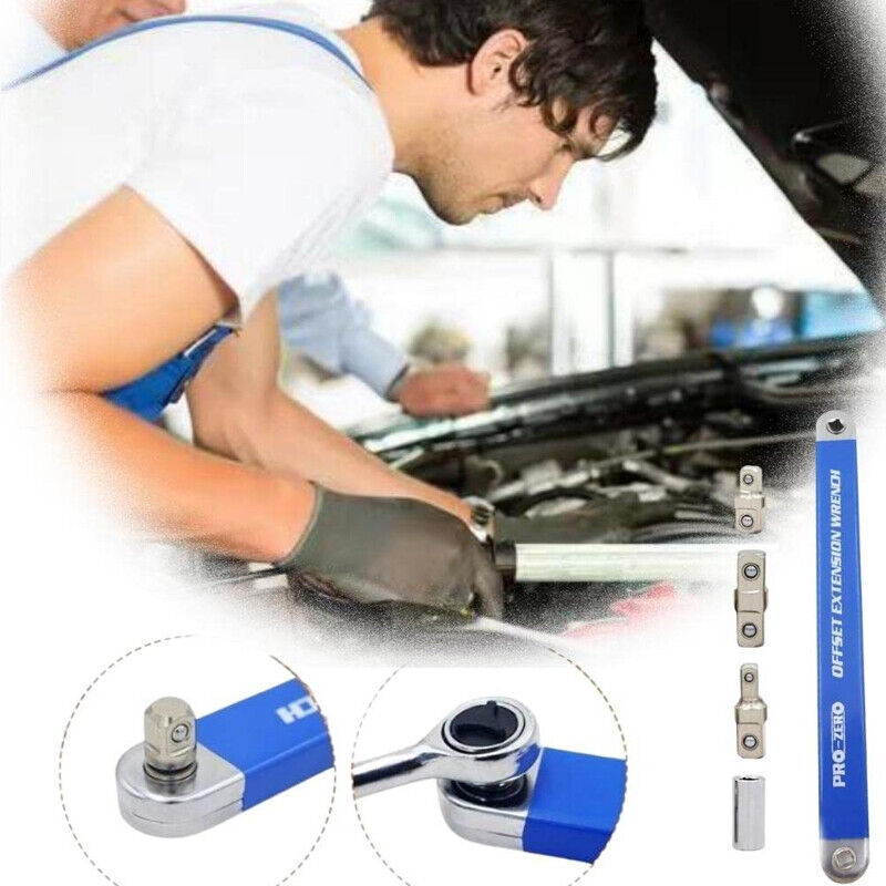 Spanner Extension Ratchet Wrench Set